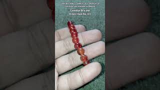 carnelian bracelet healingstones pakastrogems ytshort karachi [upl. by Colner]