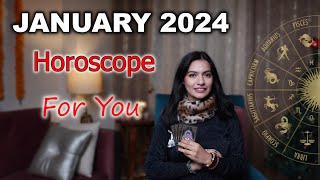 JANUARY 2024 Horoscope  जनवरी राशिफल January 2024 Monthly Prediction  All 12 RashiZodiac Tarot [upl. by Caia61]