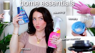 my home essentials ✨ favorites I use every single day cleaning laundry appliances [upl. by Hagep971]