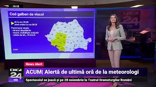 Știrile Digi24 ora 10  17 noiembrie [upl. by Aneek]