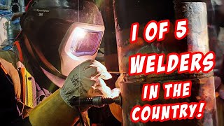 Can You Weld Copper Pipe Carrying Millions of Volts of Electricity [upl. by Alberic]