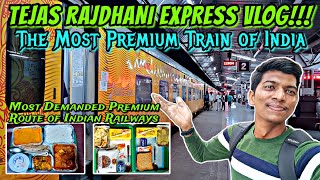 🚂AUGUST KRANTI TEJAS RAJDHANI TRAVEL VLOG H Nizamuddin to Mumbai  Train Review  Naveen Kumar [upl. by Miharba]