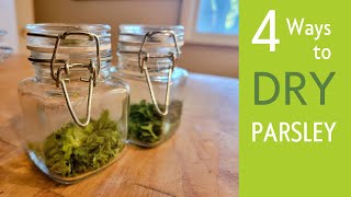 How To Dry Parsley [upl. by Terri114]