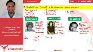 Hipotiroidismo  Endocrinología  Villamedic Clínicas 2021 [upl. by Athena427]