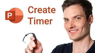 How to Add Timer in PowerPoint [upl. by Ailey]