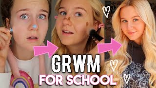 Get ready with me for SCHOOL 😳 Makeup amp Morgenroutine  Fragen beantworten I MaVie Noelle [upl. by Hembree65]