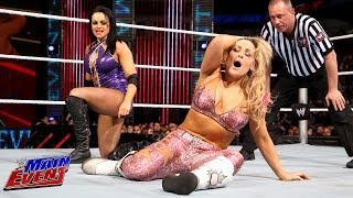 Natalya vs Aksana WWE Main Event Feb 12 2014 [upl. by Leirol27]