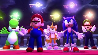 Mario amp Sonic at the Sochi 2014 Olympic Winter Games  Full Game Walkthrough [upl. by Washington]