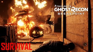 Ghost Recon Breakpoint  Underground gunfight survival Extreme unedited gameplay no HUD [upl. by Tamis]