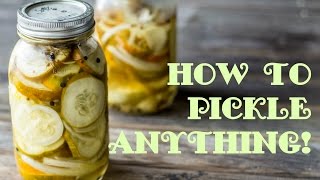 How to Pickle ANYTHING Quick Pickling Tutorial [upl. by Assirk]