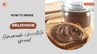 Homemade chocolate spread recipe  easy homemade nutella by Mummy ka kitchen by Mahwish [upl. by Fast]