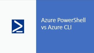 Azure Powershell vs Azure CLIAzure Powershell commandsAzure CLI CommandsDemocomparisonAzure AD [upl. by Hteboj]