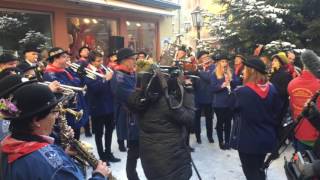 Narrenmarsch Rottweil Heilig drei König 2017 Abstauben [upl. by Hamner851]