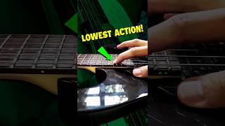 The Lowest Guitar Action Ever [upl. by Yelnahs]