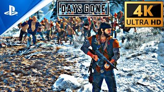 Days Gone Sagebrush Point Horde Gameplay Walkthrough  Bend Studio [upl. by Sikata]