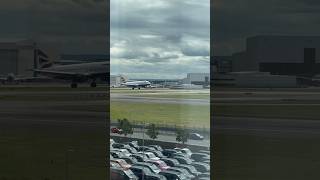 Landing at Heathrow airport youtubeshorts airport heathrow england travel YouTube trending [upl. by Gustafsson547]