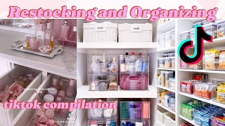 Satisfying RestockingOrganizingCleaning Asmr TIKTOK COMPILATION ✨️ [upl. by Nylrebmik]