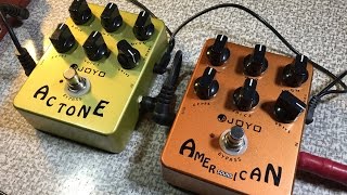 Joyo American Sound vs Joyo AC Tone [upl. by Arhez]