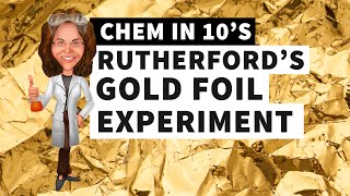 Rutherfords Gold Foil Experiment [upl. by Htebaras]