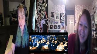 Rammstein quotEngelquot English Version Reaction  Amber and Charisse React [upl. by Lehet]