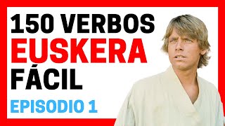 CÓMO APRENDER VERBOS BÁSICOS en EUSKERA EPISODIO 1 FÁCIL 💚 [upl. by Huntingdon335]