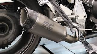 SCProject Full Exhaust System for Honda CB1000R Neo Sport Café [upl. by Concepcion]