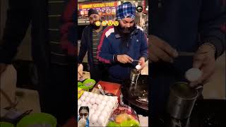 streetfood omeletteking food food omelette foodie omellette egg omlate indianstreetfood [upl. by Nappie]