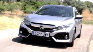 Honda Civic 2017 Probamos el gasolina 15 de 182 CV [upl. by Tteraj112]