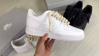 Conseils de laçage parfaits pour les baskets Nike Air Force [upl. by Fasta]