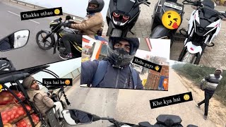 My first Vlog  Hamirpur to Power plant  Dapsaura Pulsar N160 And Rc200 Funny Vlog😂 [upl. by Bryn]