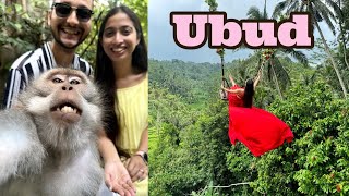 EP 02 • MustSee Attractions in Ubud Monkey Forest amp Rice Terrace Bali Swing Suwat Waterfall [upl. by Pauli]