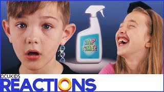 British kids react to Naptime spray commercial  ocUKids EP43 [upl. by Eanil]