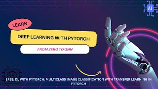 EP25 DL with Pytorch Multiclass Image Classification with Transfer Learning in Pytorch [upl. by Yerag]