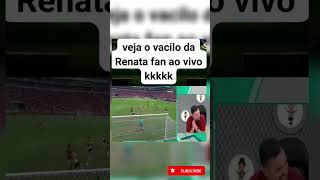 Renata Fan vacila em programa ao Vivo renatafan jogoaberto [upl. by Rabka]