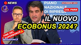 Nuovo ECOBONUS 2024 col PNRR ultime notizie  sostituirà il Superbonus [upl. by Wulf]