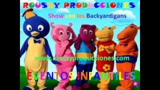 Show infantil de los Backyardigans  con tus amigos de Roussy Producciones [upl. by Marc539]