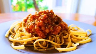 Lentil Bolognese  Vegan  Healthy amp Delicious [upl. by Lee243]