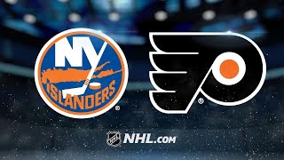 Provorov Couturier lead Flyers past Islanders 64 [upl. by Kondon]