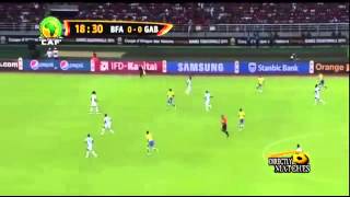 Gabon vs Burkina Faso 20 Aubameyang Goal African Cup of Nations 2015 HD [upl. by Penrose]