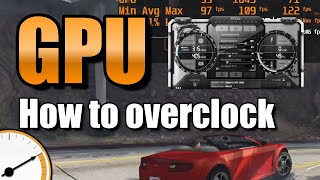 How to overclock your GPU [upl. by Daveda]