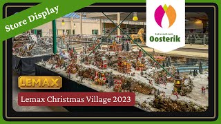 Lemax Christmas Villages 2023  Display Ideas  Oosterik [upl. by Beau]