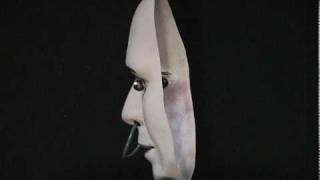 3D Hollow Face Illusion with Rolling Eyes physical  no computer graphics [upl. by Orella81]