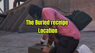 Search the area for the buried recipe GTA ONLINE Easy guide [upl. by Kacy463]