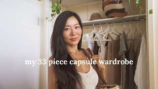 I reduced my wardrobe to 33 pieces [upl. by Enaile]