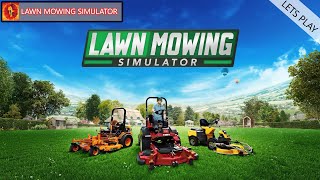 Lawn Mowing Simulator 1  Mom Im Mowing The Lawn [upl. by Lebasiram]