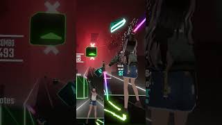 BeatSaber Chroma Flemming  Amsterdam Koelka Hardstyle Remix Expert Difficulty shorts [upl. by Iorgos]