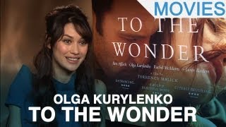 Olga Kurylenko interview On Terrence Malick and To The Wonder [upl. by Mellette878]