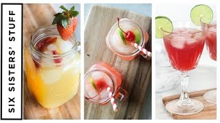 How to Make 3 EASY NonAlcoholic Drinks [upl. by Gwyneth]