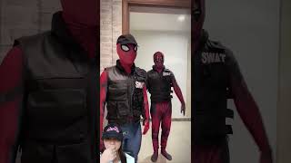 AYAH SPIDERMAN SEDIH DI TINGGAL PERGI ⁉️shorts dubbing funny [upl. by Ainoz]