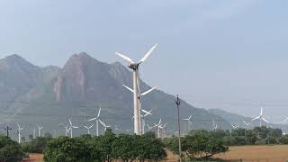 Muppandal Wind farm Kanyakumari [upl. by Bergstrom]